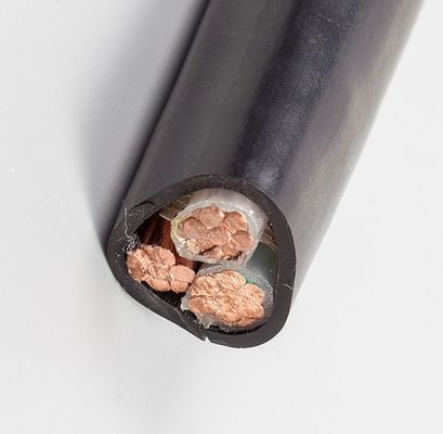 Le noyau de cuivre XLPE d'approvisionnement en l'électricité a isolé le fil de câble de basse tension de PVC N2XY