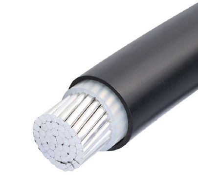 Le PVC a isolé le fil en aluminium à un noyau électrique du câble NAYY de basse tension