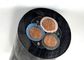 cable électrique ignifuge de Rubber Sheathed Cable ISO9001 de conducteur de l'en cuivre 4C