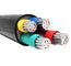 Le PVC en aluminium de câble isolé de NA2XY XLPE a engainé le cable électrique