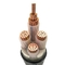 Câble de cuivre YJV YJV22 0.6/1kv de courant électrique du noyau 3,4,5