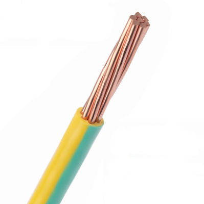 PVC 450/750KV a isolé le câble de terre de cuivre échoué par OIN de fil électrique